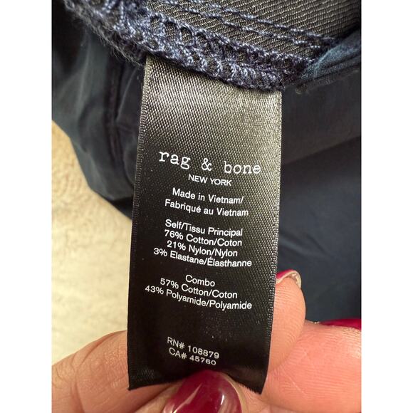 rag & bone Navy Blue Men's Pants - Picture 4 of 6